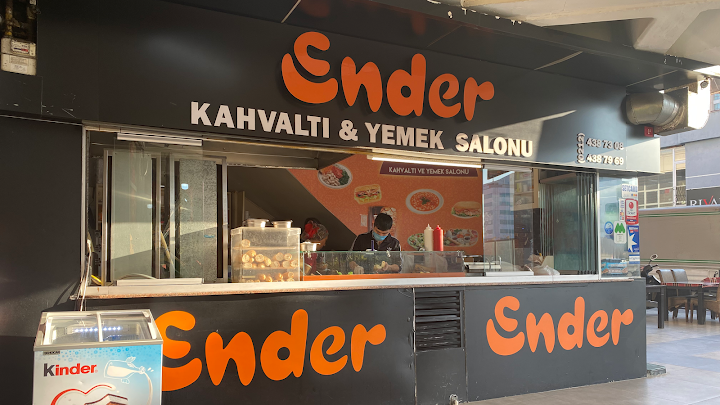 Ender kahvaltı ve yemek salonu