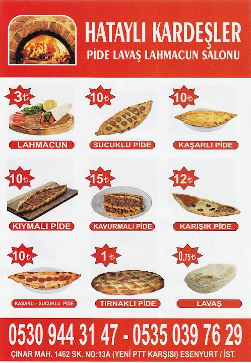 Hataylı Kardeșler Pide Lavaș