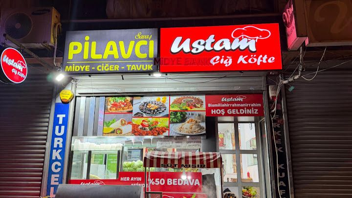 Ustam çiğköfte Örnek