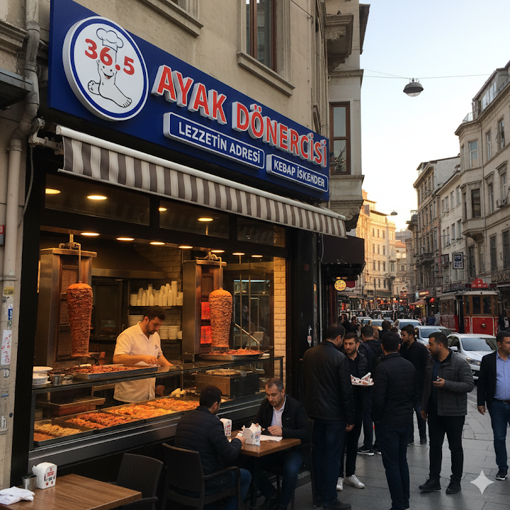 36.5 Ayak Döner