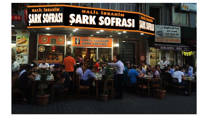 Halil İbrahim Şark sofrasi