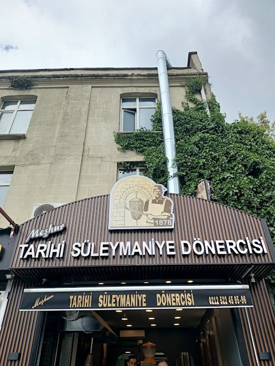 Meşhur Tarihi Süleymaniye Dönercisi