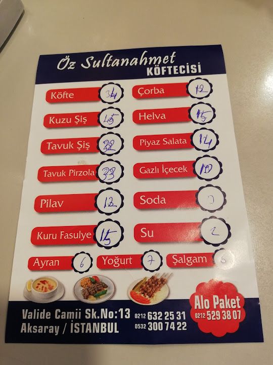 Öz Sultanahmet Köftecisi