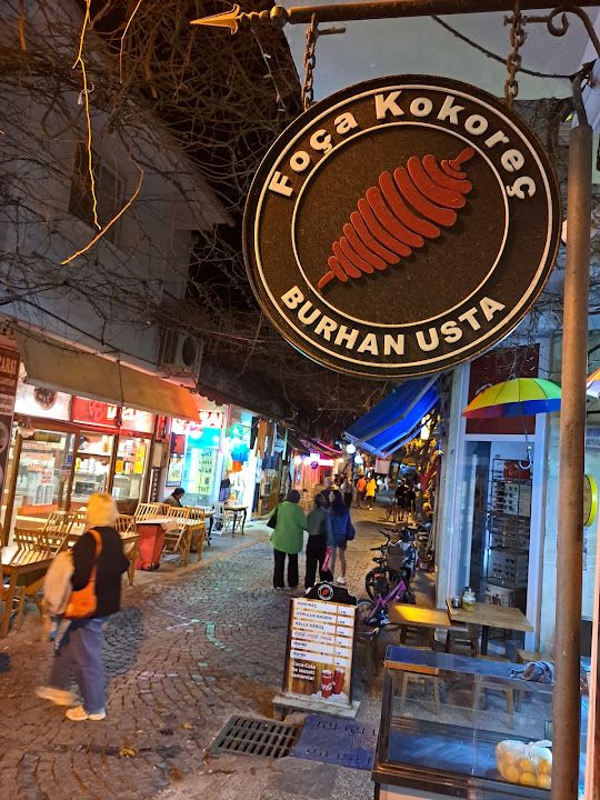 Foça kokoreç burhan usta