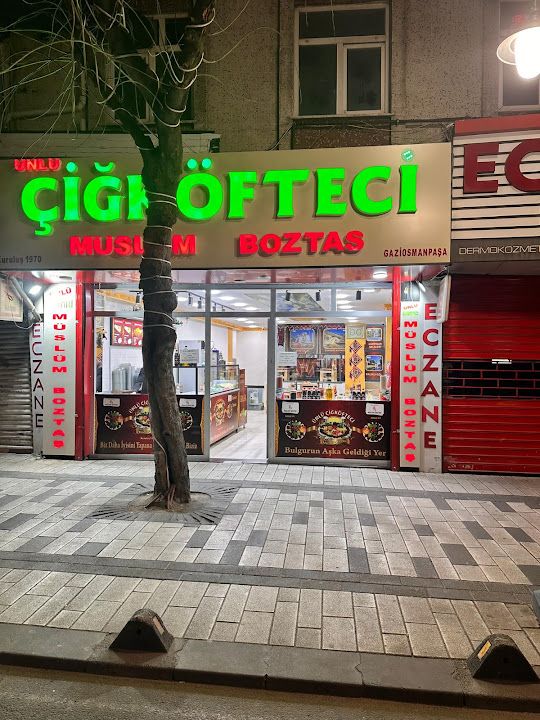 Ünlü Çiğköfteci Müslüm Boztaş / Gaziosmanpaşa