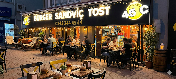 45 C Burger Sandviç Tost