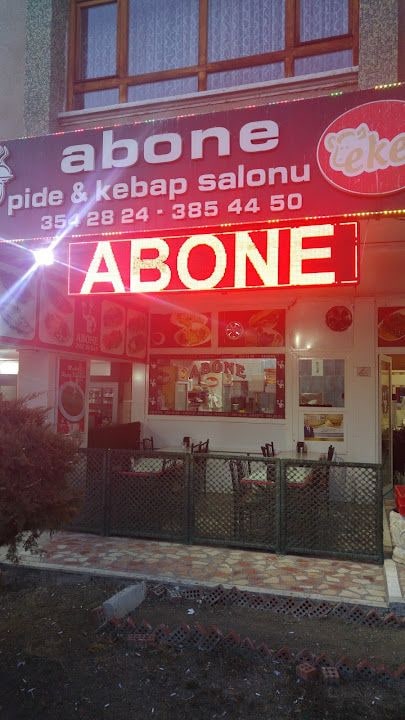 Abone pide kebap salonu