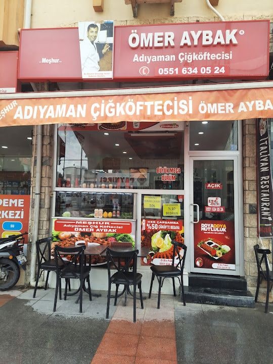 Adıyaman Çiğköftecisi Ömer aybak Korkuteli Şubesi