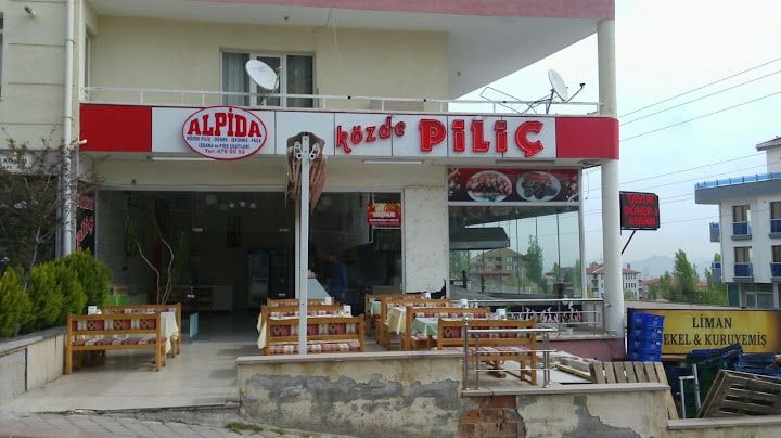 ALPİDA KÖZDE PİLİÇ,DÖNER,IZGARA,İŞKEMBE,KELLE PAÇA,TUZLAMA ve PİDE ÇEŞİTLERİ