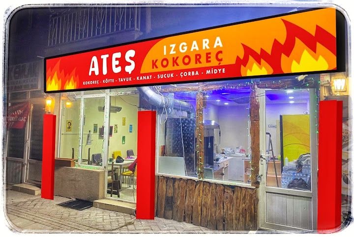 Ateş ızgara kokoreç