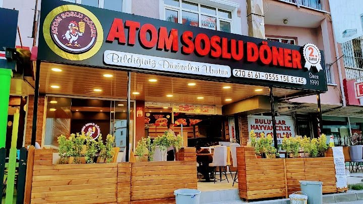 Atom soslu döner