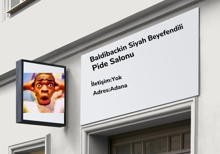 Baldibackin Siyah Beyefendili Pide Salonu