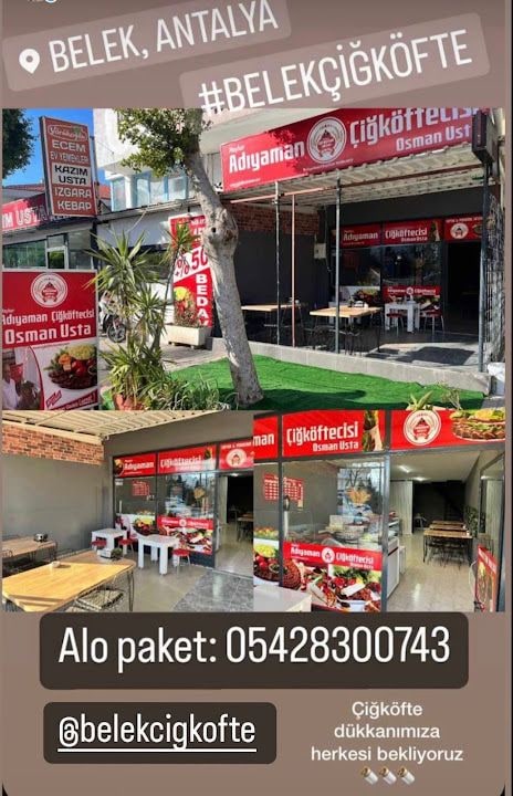 Belek Çiğköfte Adıyaman Osman Usta (сырые Фрикадельки)
