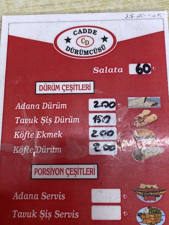 CADDE DÜRÜMCÜSÜ