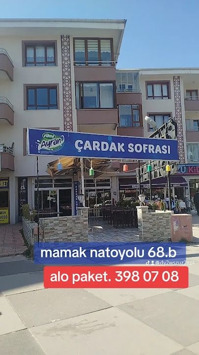 ÇARDAK SOFRASI PİDE KEBAP