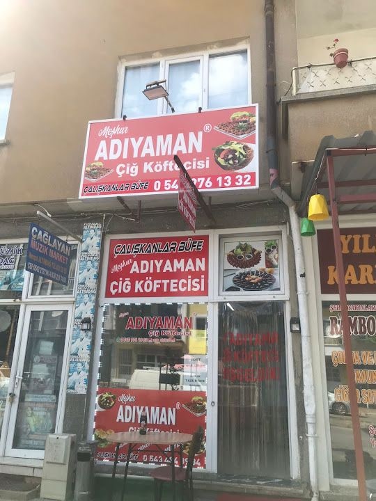 Çay Meşhur Adıyaman Çiğköfte Çalışkanlar