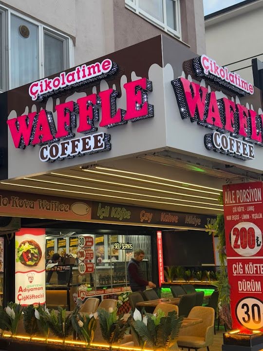 Çikolatime waffle coffe