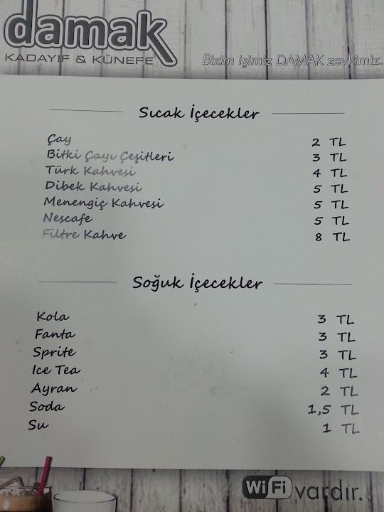 DAMAK KADAYIF KUNEFE
