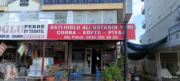 Datlıoğlu Ali ustanın yeri Varsak Kepez Antalya