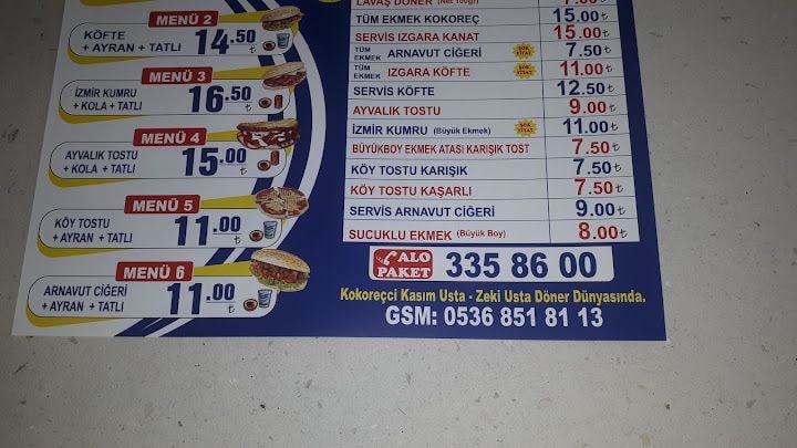 DONER DÜNYASI KOKOREÇÇİ ZEKI