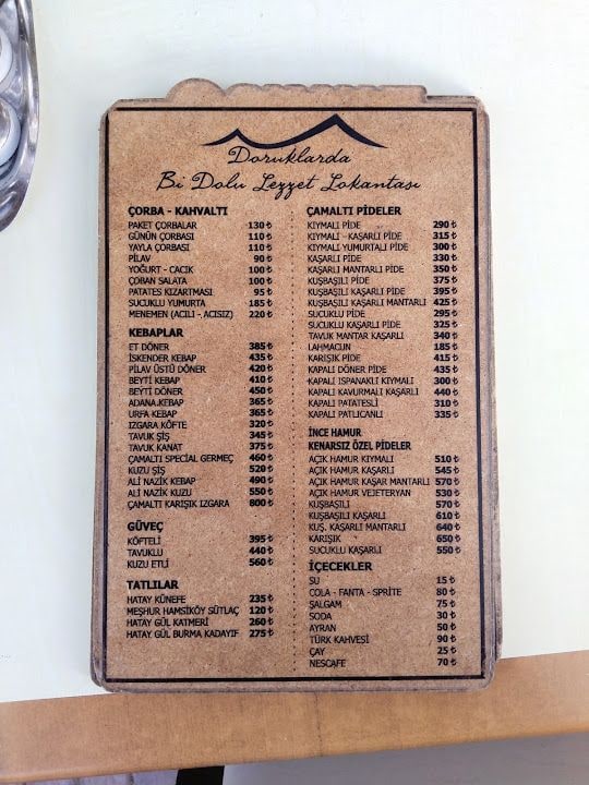 Doruklarda Bi Dolu Lezzet Lokantası