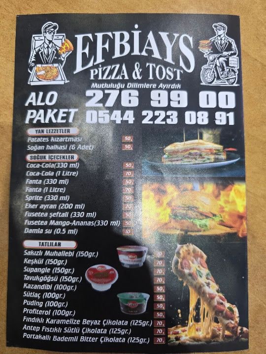 Efbiays Pizza&Tost
