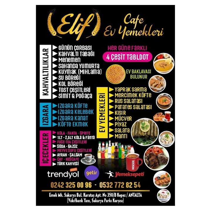 Elif Kafe ve Ev Yemekleri