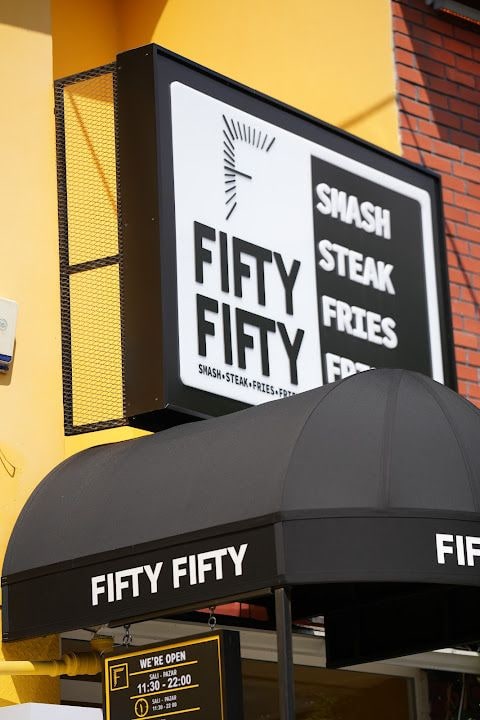 Fifty Fifty Burger