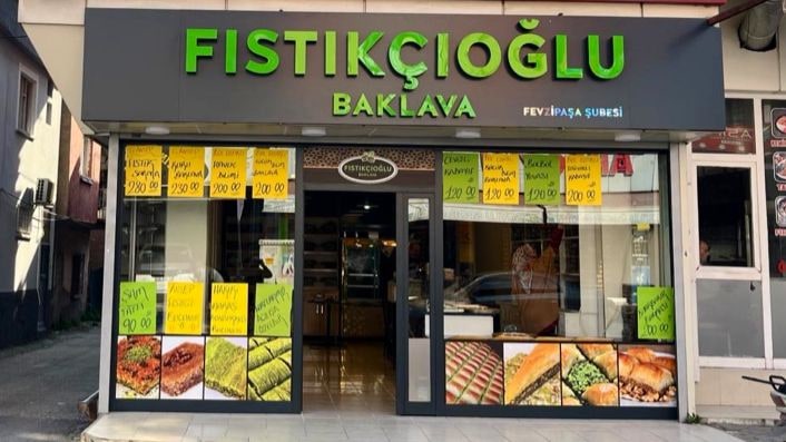 Fıstıkçıoğlu Baklava Fevzipaşa Şube