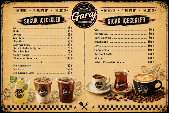 Garaj sokak lezzetleri