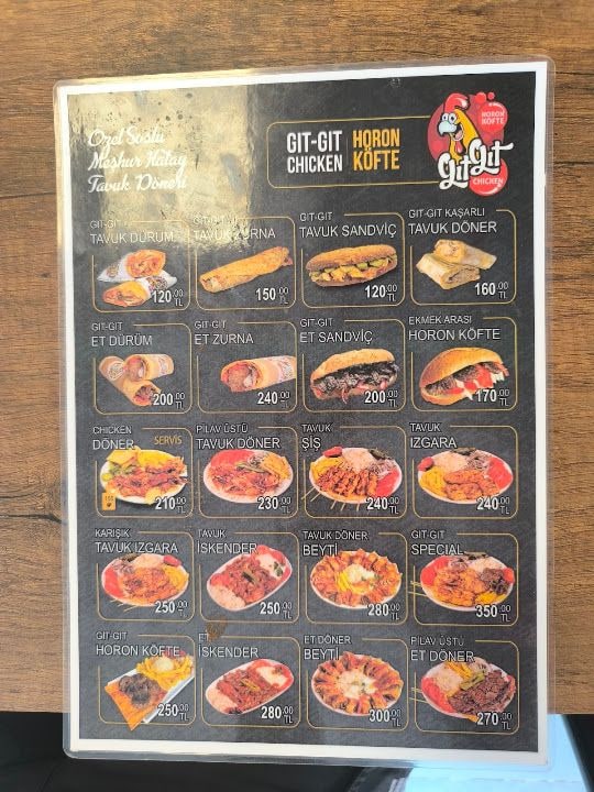 Gıt Gıt Chicken Horon Köfte