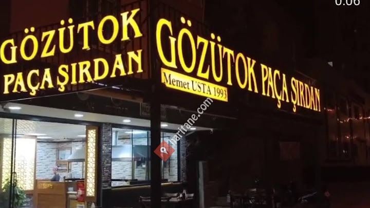 Gözütok paça