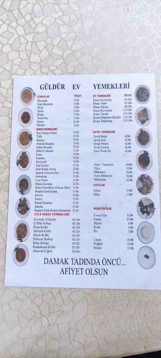Güldür Ev Yemekleri