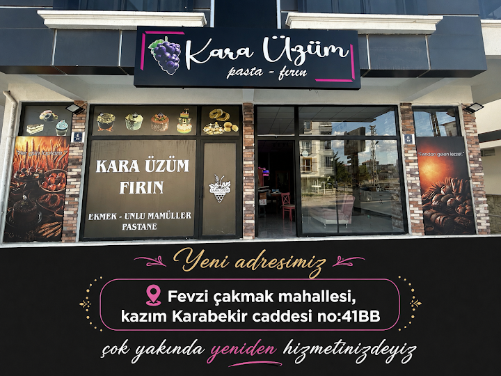 Kara Üzüm Pasta Fırın