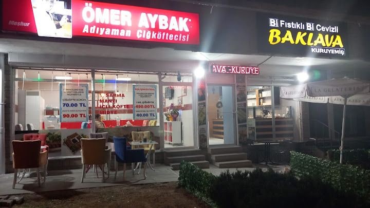 Kırkkonaklar Meşhur Ömer Aybak Adıyaman Çiğköftecisi