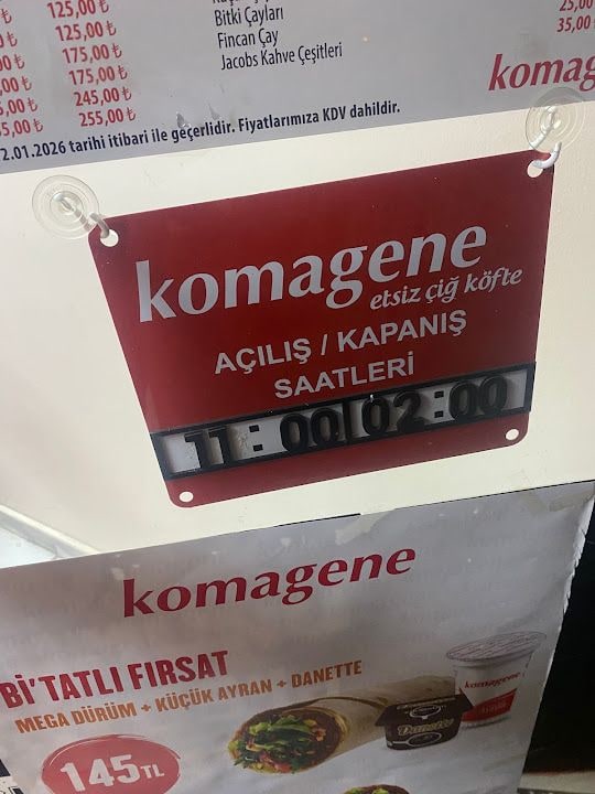 Komagene Etsiz Çiğ Köfte