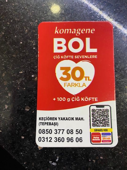 Komagene Etsiz Çiğ Köfte