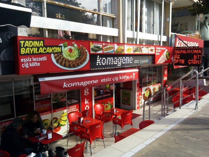 Komagene Etsiz Çiğ Köfte Işıklar