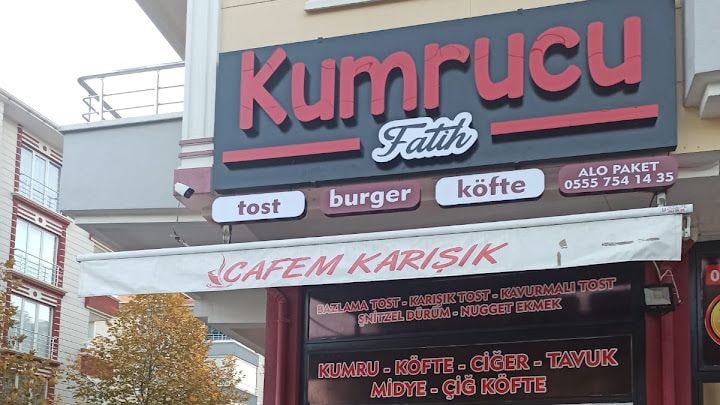 KUMRUCU FATİH Yenikent - Kumru - Döner - Hatay usulü - Hamburger - Köfte - Ciğer - Tavuk - Yenikent