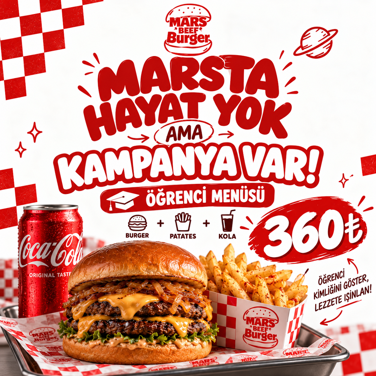 Mars Beef Burger