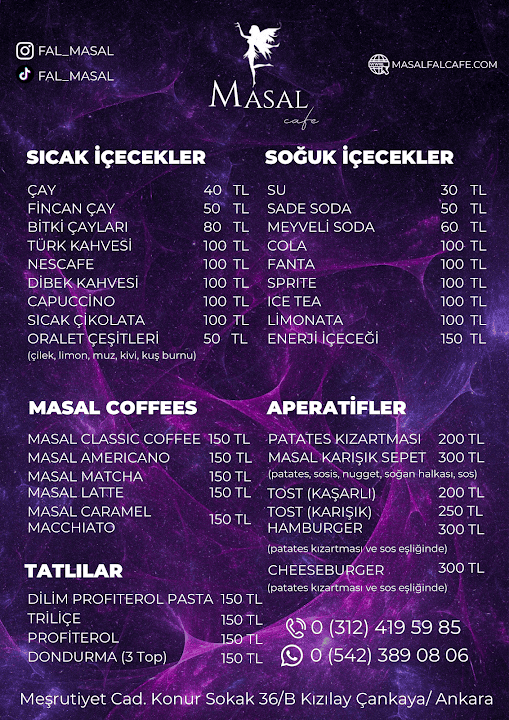 Masal Fal Cafe En İyiler