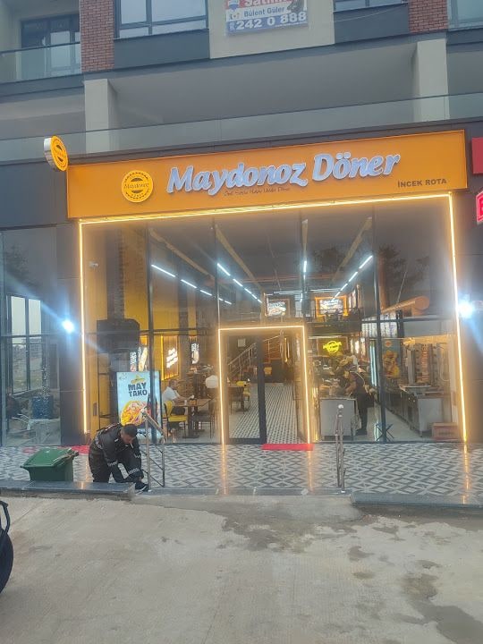 Maydonoz Döner Ankara Çankaya Alacaatlı İncek Rota