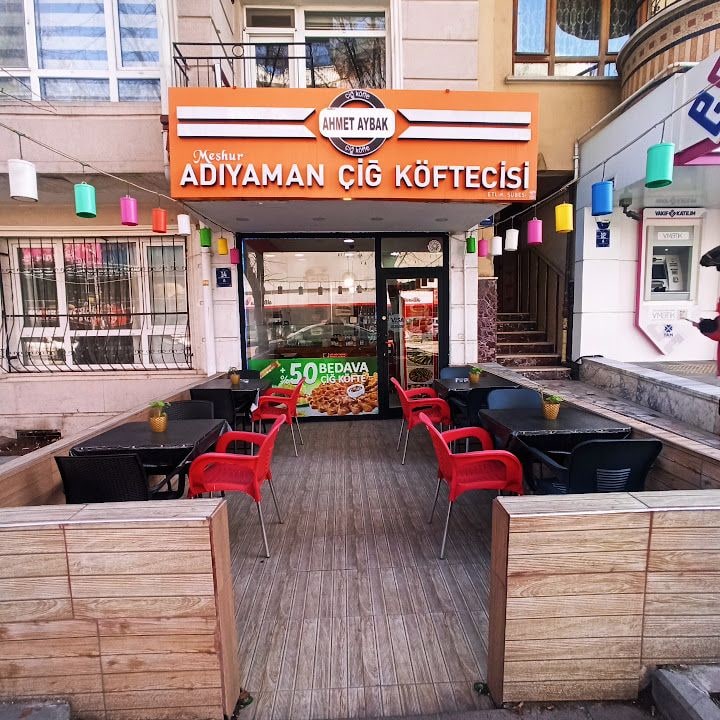 Meşhur Adıyaman Çiğ köftecisi Ahmet Aybak