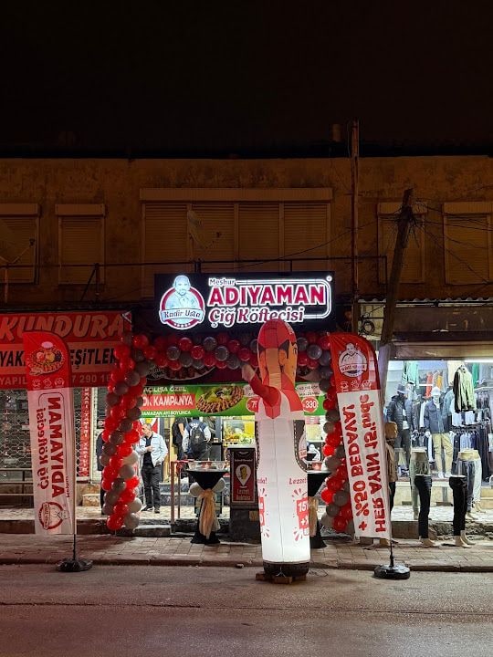 Meşhur Adıyaman Çiğ Köftecisi Kadir Usta Antalya Kepez Şubesi