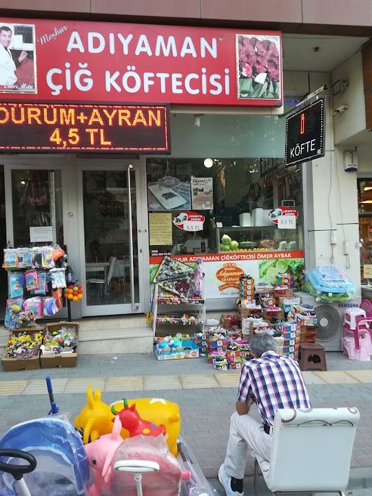 Meşhur Adiyaman Çiğ Köftecisi Ömer Aybak