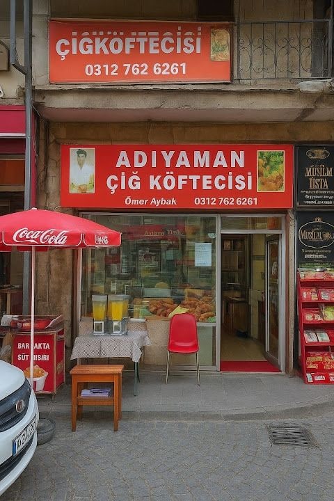 Meşhur Adıyaman Çiğ Köftecisi Ömer Aybak