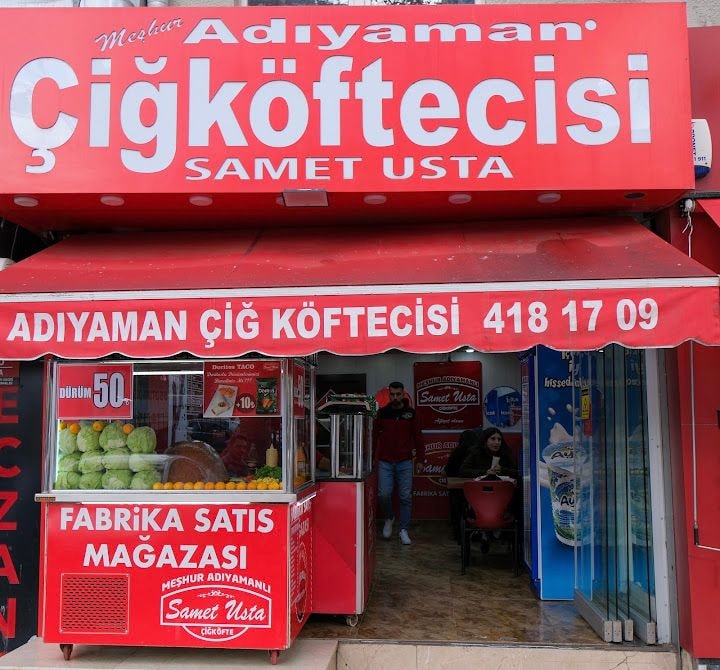 Meşhur Adıyaman Çiğ Köftecisi Samet Usta