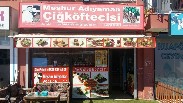 Meşhur Adıyaman Çiğköftecisi Habibler Şubesi