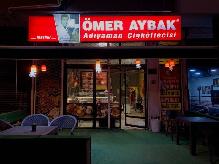 Meşhur Adıyaman Çiğköftecisi Ömer Aybak