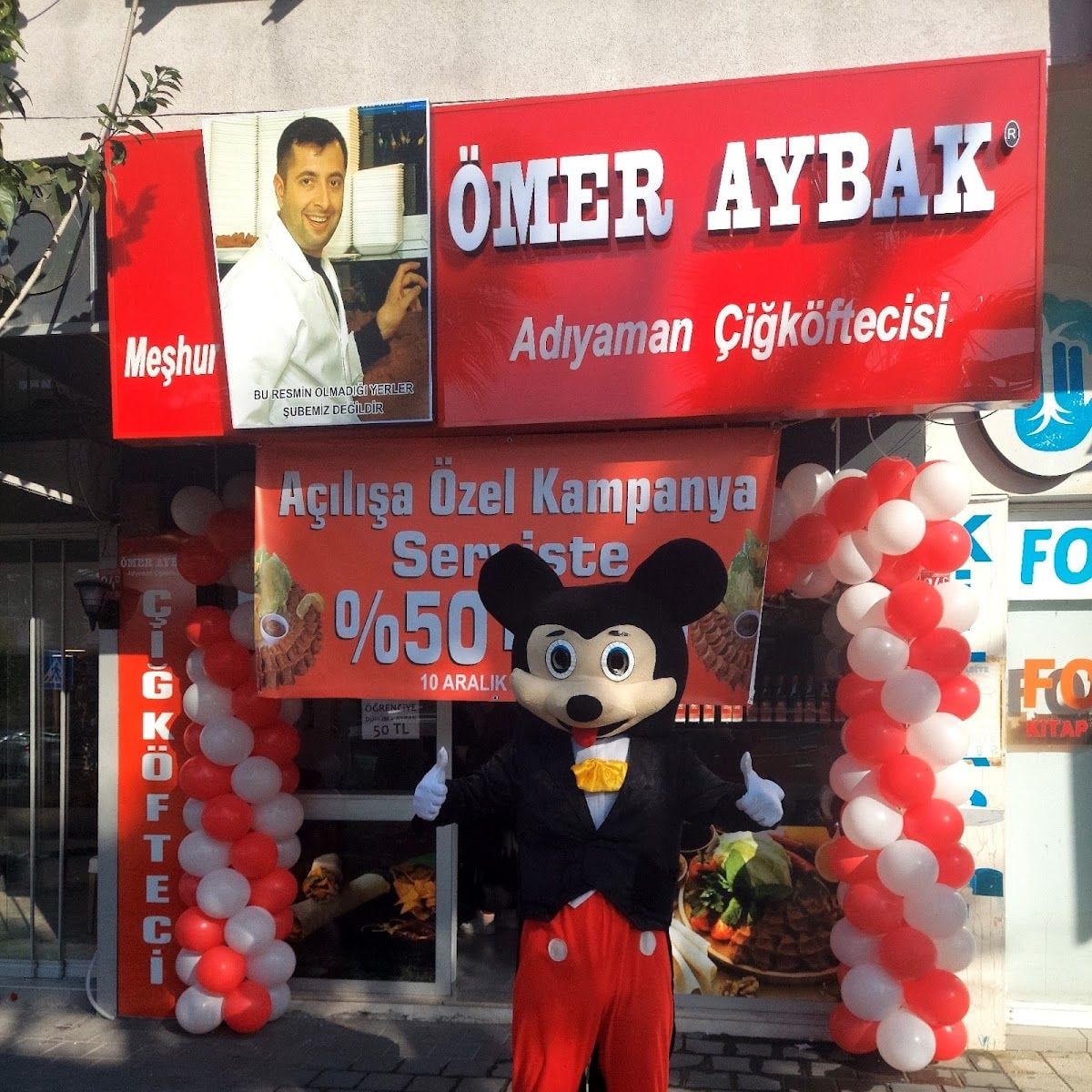 Meşhur Adıyaman Çiğköftecisi Ömer Aybak